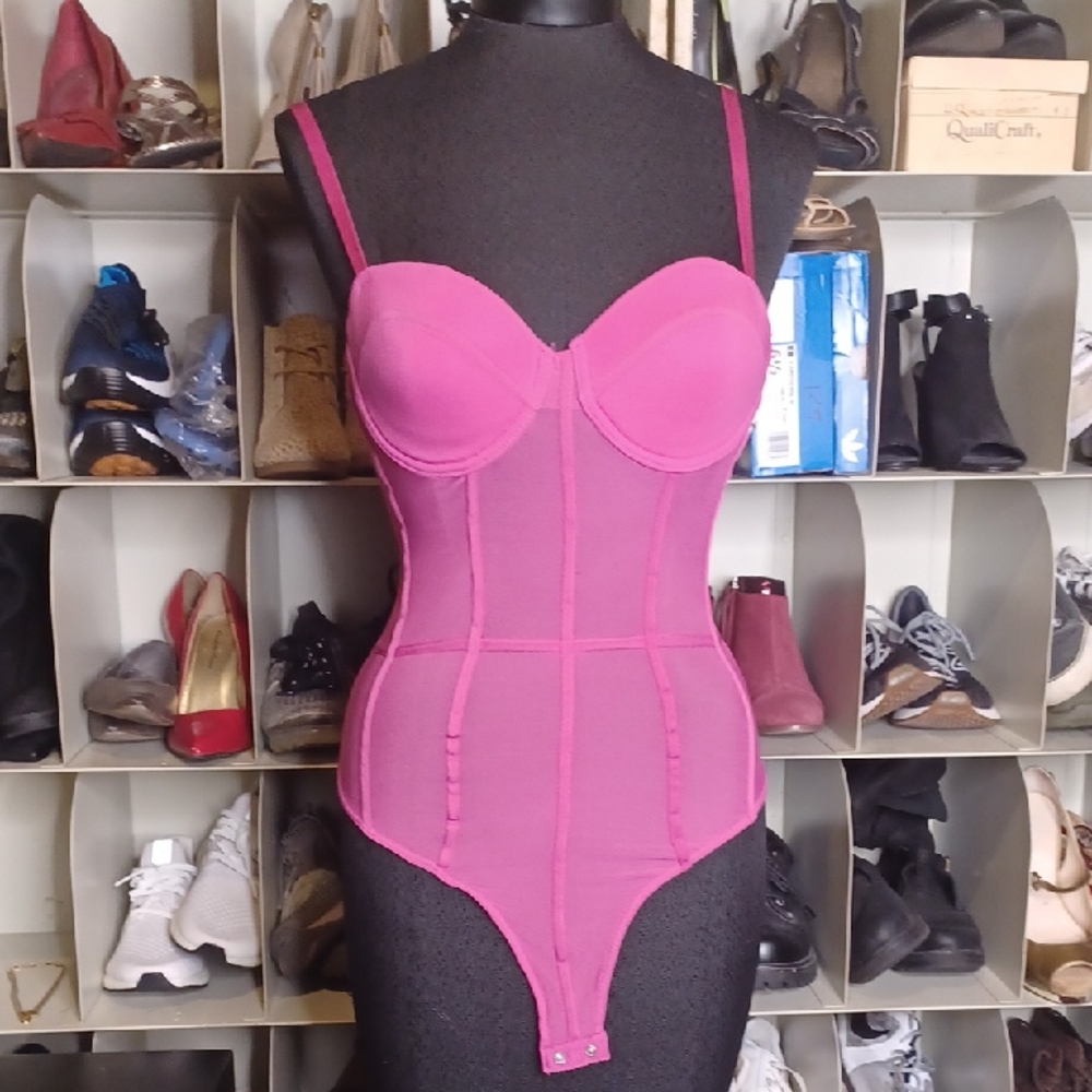 Rue21 Fuchsia Shapewear Bodysuit